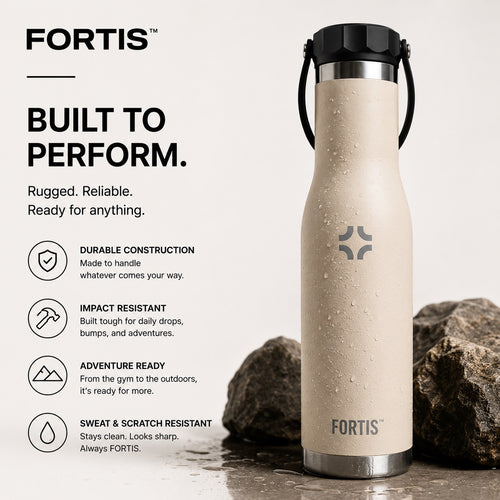 FORTIS™ Metal Insulated Self Defence Water Bottle